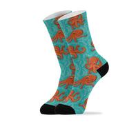 JUZGTSIT Bright Emotions - Calcetines de mapaches unisex para correr, atletismo, senderismo, ciclismo, 1 par, Multicolor 7, Altoa única