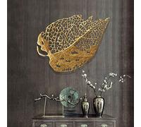 JuZi Store Estilo Europeo de la decoración de la Pared de Metal, Hueco hacia Fuera de Hierro Arte decoración de la Pared, Creatividad de Las Hojas Doradas de la casa de la Sala de Estar de la Sal