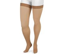 Juzo Basic 4411ag - Calcetín de compresión de punta cerrada hasta el muslo, 20-30 mmHg