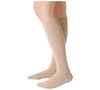 Juzo Soft - Medias hasta la rodilla / KKL1 / V/amapola / punta abierta / e x t r a corto/sin, granate