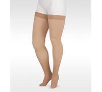 Juzo Soft Thigh High With Silicone Band 20-30mmHg Closed Toe, III, Beige by Juzo
