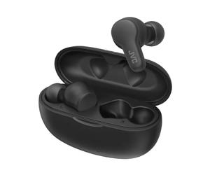 JVC AURIC BLUET Twin IPX4 24HAUT | Autonomia de 24 horas y proteccion IPX4 - Ajuste suave Gumy para deporte y llamadas