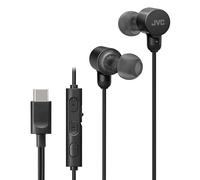 JVC Auriculares con Cable USB-C | Micrófono y Control Remoto | Auriculares in Ear para Llamadas | Compatibles con iPhone | Cascos con Cable Diseño Elegante y Cómodo | Sonido Hi-Res - HA-FR29UC