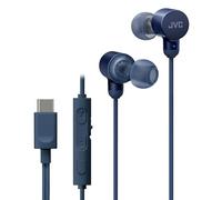 JVC - HAFR29UCA auricular y casco Auriculares Alámbrico Dentro de oído Llamadas/Música USB Tipo C Azul