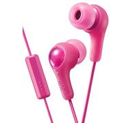 JVC - Auriculares de botón ha-fx7m con micrófono