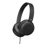 JVC Auriculares HA-S31M con Cable, Microfono y Diadema Acolchada | Diseño Plegable y Giratorio | Alta Respuesta de frequencia Entre 10-26000 Hz | Cascos de Color Negro | Diseño Ligero