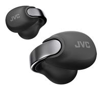 JVC Auriculares Inalámbricos Bluetooth | 24h de Batería y Carga Rápida | Auriculares Oreja Abierta | Ligeros y Resistentes al Agua | Deportivos con IPX4 y Control Táctil - HA-NP1T Negro