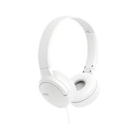 JVC Auriculares Supraaurales HA-S33UC-W Blanco | Auriculares Diadema con Cable USB-C |Casos con Cable Ligeros, Plegables, Control Remoto y micrófono