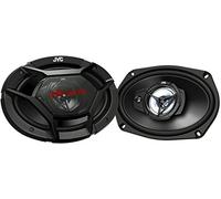 JVC CS-DR6930 Ovalado De 3 vías 500W altavoz audio - Altavoces para coche (De 3 vías, 500 W, 70 W, 4 Ω, 88 dB, Ferrita)