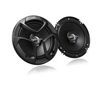 JVC CS-J620 - Altavoces coaxiales de 2 vías de 16 cm, negro | 300W máx., diseño 2 vías de 16 cm con cono de mica para sonido nítido