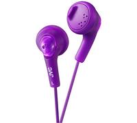 JVC Gumy HA-F160 - Auriculares In Ear con Cable de 1 metro para Android, iPhone, Ordenadores, Portátiles, Consolas y más (Imán de Neodimio, Jack de 3,5 mm, 15 Hz - 20 KHz), Color Violeta