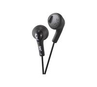 JVC Gumy HA-F160 - Auriculares In Ear con Cable de 1 metro para Android, iPhone, Ordenadores, Portátiles, Consolas y más (Imán de Neodimio, Jack de 3,5 mm, 15 Hz - 20 KHz), Color Negro