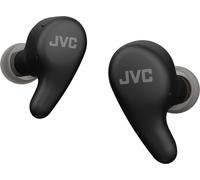 JVC Gumy Premium Auriculares Bluetooth True Wireless con Cancelación de Ruido, Bluetooth 5.4, Modo Ambiente, Baja Latencia, 26h batería, Estuche Translúcido USB-C, Negro Oliva - HA-A23T-B