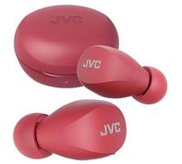 JVC HA-A6T Gumy Mini Auriculares inalámbricos Bluetooth, batería de 23 Horas, Carga rápida, Control táctil, IPX4 (Rojo)