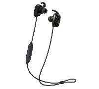 JVC HA-ET65BV-B Auriculares gancho de oreja, Dentro de oído, Banda para cuello Bluetooth Negro