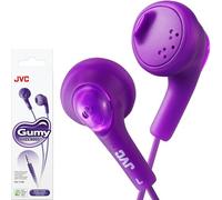 JVC HA-F160-V-K Grape Violet Gumy Ear Bud Headphones