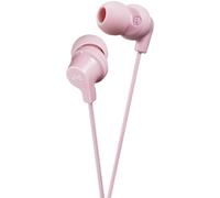 JVC HA-FX10 Auriculares In Ear con Sonido Potente Que Mejora el Aislamiento Exterior. Cascos con Cable Slim y Conector Jack 3.5. Color Rosa