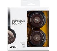 JVC ha-s220-t-e Auriculares de Diadema con para iPhone, Color marrón