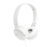 JVC Auriculares Supraaurales HA-S33UC-W Blanco | Auriculares Diadema con Cable USB-C |Casos con Cable Ligeros, Plegables, Control Remoto y micrófono