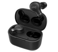 JVC HA-Z250T - Auriculares Inalámbricos con Bluetooth 5.3, 28 Horas de Batería, Certificación IPX4, Solo 5,1g de Peso, Cancelación de Ruido, 3 Pares de Almohadillas de Silicona y 2 de Espuma, Negro