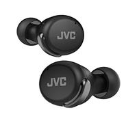 JVC HA-Z330T-B - Auriculares Inalámbricos con Cancelación de Ruido, Compact True Wireless, Bluetooth 5.2, Modo Baja Latencia, Batería con 21H de reproducción, Resistencia al Agua (IPX4), Negro