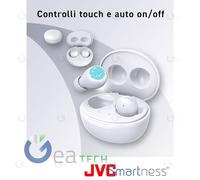 JVC HA-Z66T-W-E Auriculares Bluetooth True Wireless Auriculares Gumy Mini Blanco