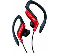 JVC HAEB75R Sports Clip Headphone, Red