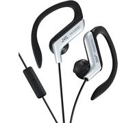 JVC HAEBR80S Sports Clip Headphones (Silver) Silver Standard P (Importación USA)