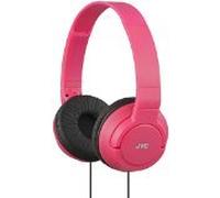 JVC HAS180R The Amazing On-Ear Headphones, Red