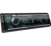 JVC KENWOOD KMM-BT506DAB Autoradio para Coche con Receptor DMR y Sintonizador Dab+, Radio para Coche con Conexión por Bluetooth Manos Libres, Spotify y Amazon Alexa. Compatible con iPhone y iPod.