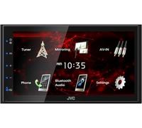 JVC KW-M180BT - Receptor Multimedia Digital, Pantalla de 6.8 Pulgadas, Audio Bluetooth, USB, AV-IN, conectividad telefónica