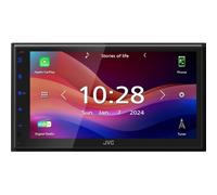 JVC KW-M595DBT Radio para Coche con Pantalla Táctil, Bluetooth, Apple CarPlay y Android Auto, USB Negro