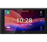 Jvc kw-m595dbt receptor multimedia para coche negro wifi 22 w bluetoot