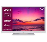 JVC LT-24VH5455W 24 Zoll Fernseher Smart TV Powered by TiVo - HD-Ready, HDR, Triple-Tuner [Energieklasse E] (LT-24VH5455W)
