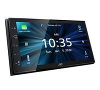 JVC Pantalla Táctil Radio para Coche - Receptor Multimedia con Bluetooth, USB y Manos Libres, de 6.8 Pulgadas y 4 x 50W, Compatible con Apple CarPlay y Android Auto - Autoradio KW-M560BT