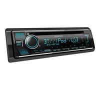 JVC Radio para Coche con Reproductor CD y Bluetooth - Autoradio con Sintonizador, USB, AUX, Control de Spotify, 4 x 50 W, iluminación Variable | Equipo de Musica Kenwood KDC-BT665U