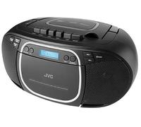 Reproductor CD portátil JVC RC-E561B-DAB Bluetooth FM DAB+ USB Cassette Negro