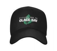 JVCEZRMLQ Audaz Soy una Gran Figura en Glace Bay Design para quienes aman Glace Bay Gorra de béisbol Casco de Estilo Sombreros de Moda para Mujeres Hombres