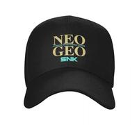 JVCEZRMLQ Juego Retro Arcade Personalizado Neo Geo SNK Gorra de béisbol para Hombres Mujer Sombrero de papá Transpirable Streetwear Snapback