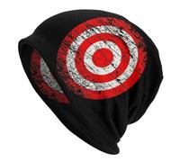 JVCEZRMLQ Personalizado No Importa si Pistolas Skullies Gorros Gorros de Invierno Grill Unisex Adulto Tiro con Arco Unisex Dardos Target Tiro Gorro de Gorro