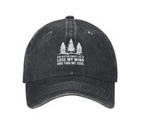 JVCEZRMLQ Unisex y meto en el Bosque voy a Perder la Cabeza y Encontrar mi Alma Gorra de béisbol Ajustable Trucker Dad Hat Gorra de béisbol Snapback