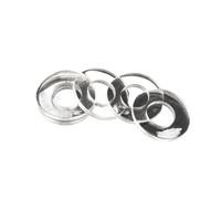 JVDDI Arandela Plana Aislante Transparente del Espaciador del Anillo de la Junta del PVC del plástico Suave/Duro(Soft,M6x12x0.5 x100pcs)