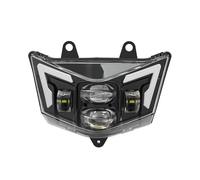 Jvdoipgd Faro Motocicleta Para Para KLX125 Para KLX 125 2010-2017 Para KLX450R Para KLX 450R 2008-2023 Plug&Play E24 LED DRL Faro Proyector Para Moto Cross(LED Headlight)