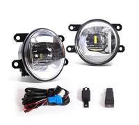 Jvdoipgd Luces Antiniebla 1 Par Faros Antiniebla Para Toyota Para Sienna 2021-2024. Incluye Lente LED Blanca Para Parachoques Delantero Interruptor Cable 12 V Antiniebla