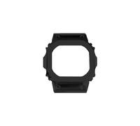JVEIWAD Accesorios de modificación de reloj Caja con correa de metal de acero inoxidable compatible con la correa de reloj Casio G-SHOCK Small Block DW5600 GW-B5600 DW5610(Black case,GM-5600mm)