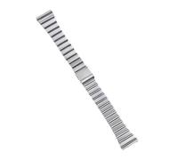 JVEIWAD Compatible con CASIO One Steel Strip. Compatible F91 AQ-S810W. Correa de acero inoxidable 18/20 mm(Silver,18mm)