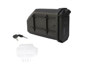 JVEIWAD Compatible con Honda Africa Twin CRF1000L NC700X VFR1200X Crosstourer Caja De Herramientas Caja De Herramientas For Motocicleta Caja De Herramientas Caja Decorativa Lateral