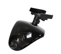 JVEIWAD Compatible con Yamaha Tricity 300 Tricity300 2023, Guardabarros Trasero De Fibra De Carbono, Manillar, Cubierta Superior del Grifo Y Soporte For Teléfono Tricity(Bright Black Black)