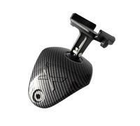 JVEIWAD Compatible con Yamaha Tricity 300 Tricity300 2023, Guardabarros Trasero De Fibra De Carbono, Manillar, Cubierta Superior del Grifo Y Soporte For Teléfono Tricity(1set Carbon Black)