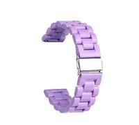 JVEIWAD Correa compatible con Omega X Swatch Joint MoonSwatch Correa de reloj de liberación rápida de resina colorida compatible con Blancpain Five Oceans Hombres Mujeres 20 mm 22 mm(Purple,22mm)